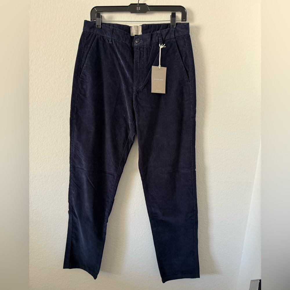 Everlane corduroy pants in navy size 32